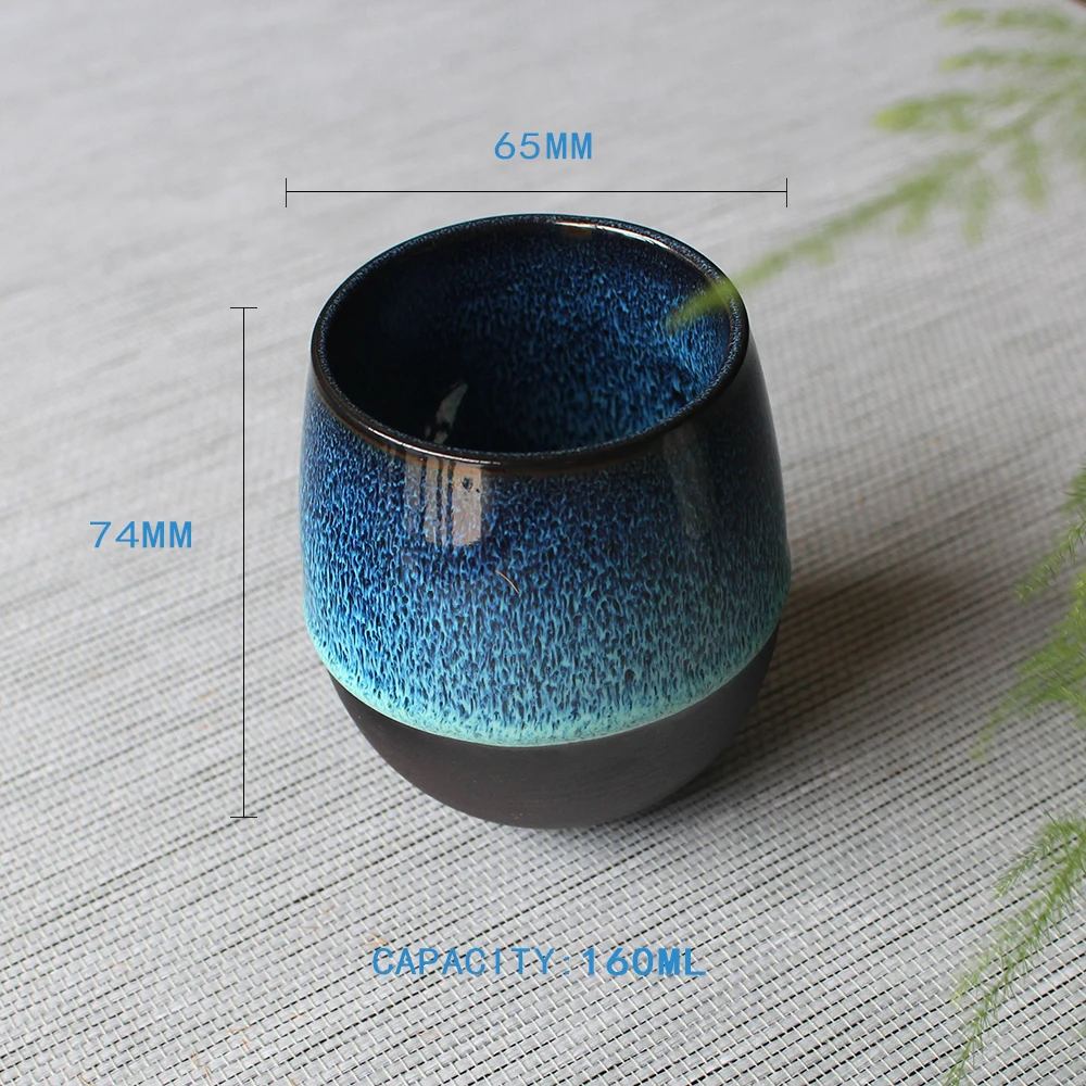 Чашка для чая в печи керамическая чашка китайский Ретро стиль кружка воды