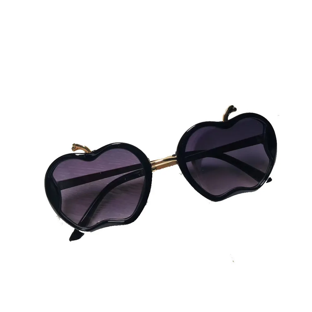 

Children Gradient sunglasses cute Personality Child Sun Glasses Plastic Apple Shape Border Glasses UV400 Protection Boys Girls