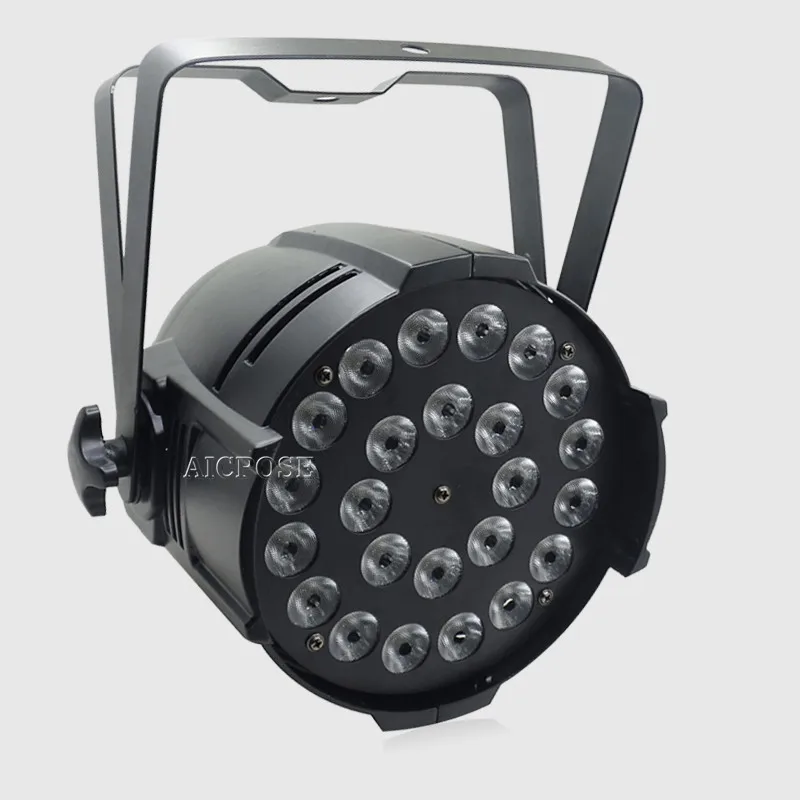 24x18 Вт RGBWA УФ 6IN1 Алюминий светодиодный Par 24x12 RGBW 4in1 может 64 Светодиодный точечный