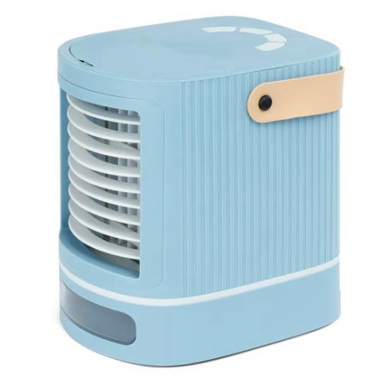 

Персональный воздухоохладитель, портативный вентилятор кондиционера с ручкой, 3 скорости ветра, USB воздухоохладитель для спальни, офиса