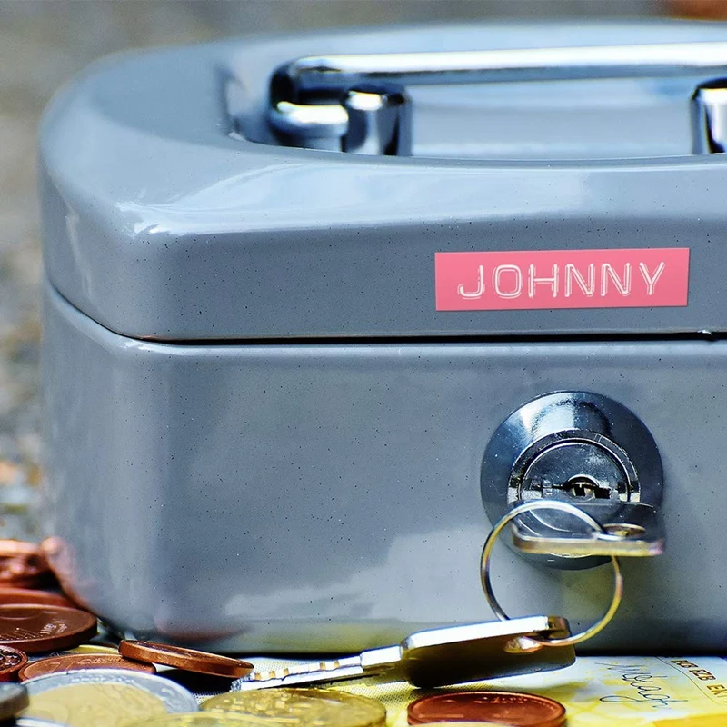 Совместимая лента для этикеток Замена DYMO с тиснением 3/8 дюйма 3D пластиковые