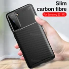 Матовый чехол из углеродного волокна для Samsung Galaxy S21 FE 5G 6,4 