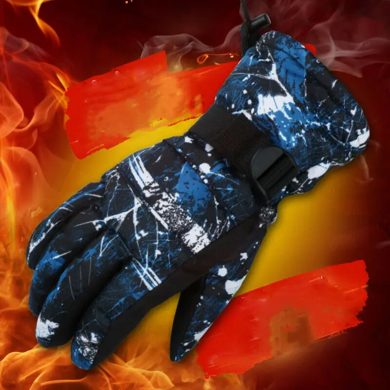 2019 новые модные мужские и женские теплые зимние лыжные перчатки для сноуборда