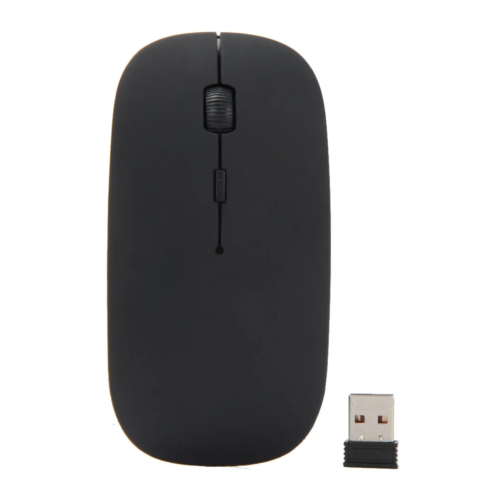 Ультра тонкая 1600 dpi USB оптическая беспроводная компьютерная мышь 2,4G приемник для офисного и домашнего использования мышь для Apple Mac PC ноутбука мыши