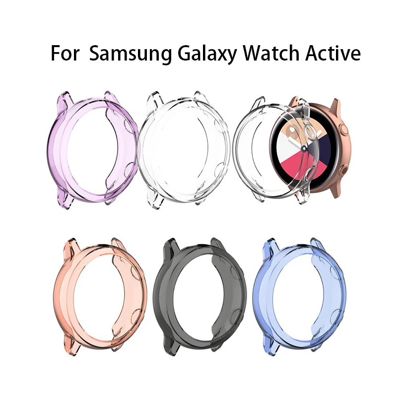 40 мм умная Защитная пленка для часов TPU чехол samsung Galaxy Watch Active | Электроника