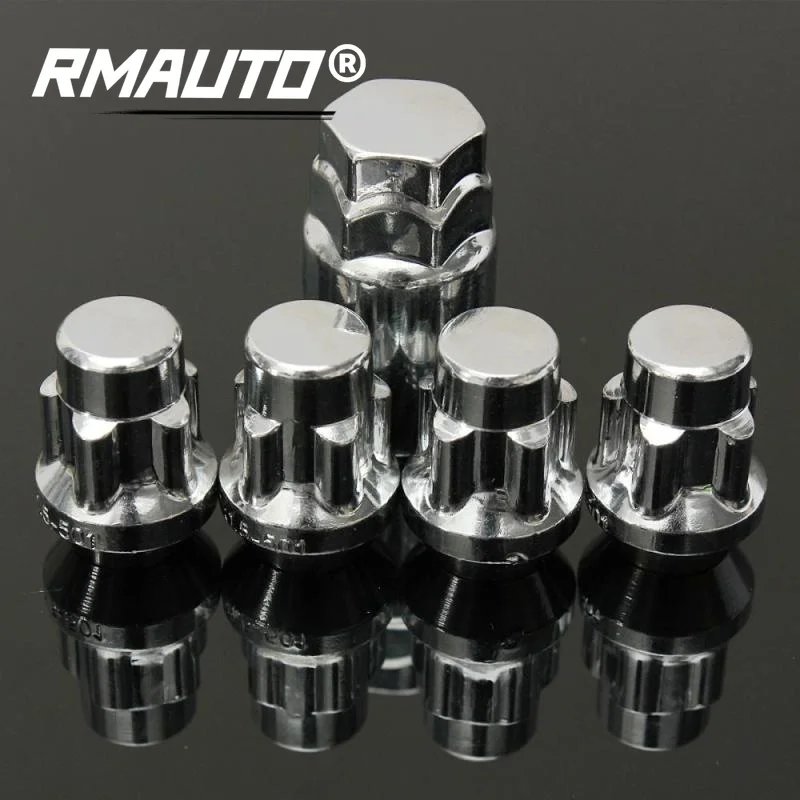 

1 Set 12x1.5mm Car Wheel Nut Security Anti Theft Screws Nuts Bolts Aluminium Alloy Mountain Bike Awning Car Accessories