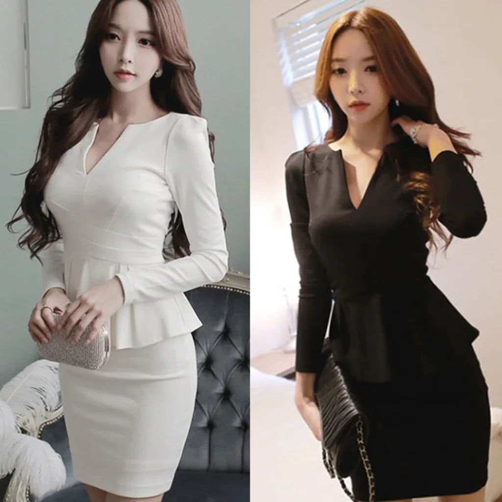 Женский комплект 2 шт. модная тонкая куртка с длинными рукавами + юбка высокой