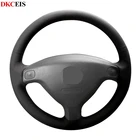 Черный мягкий чехол на руль для Buick Sail Vauxhall Astra (G) 1998-2004 Zafira (A) 1999-2005 Agila (A) 2000-2004