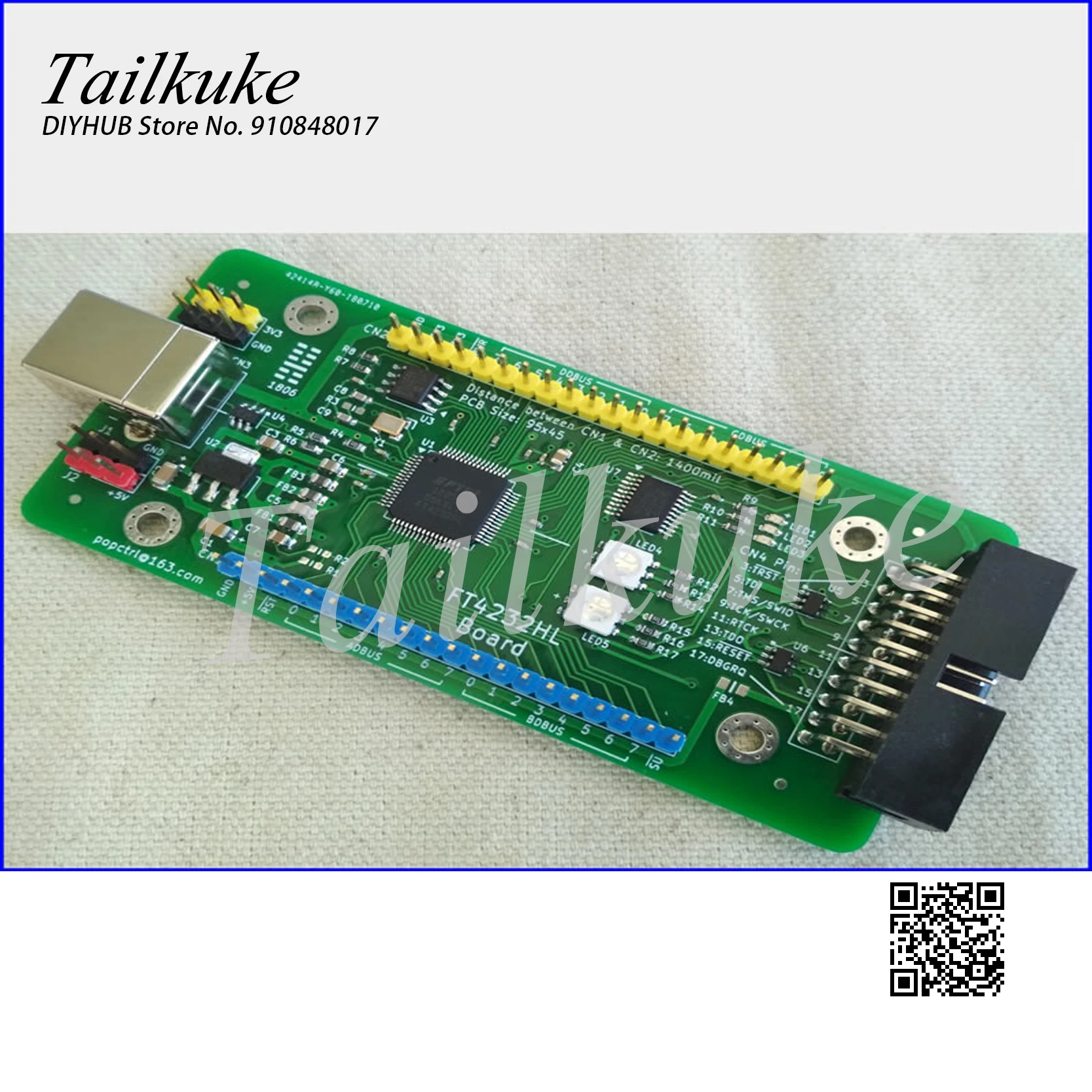 Макетная плата FT4232HL FT4232 с USB на последовательный порт JTAG SPI I2C OpenOCD|Трансформаторы|