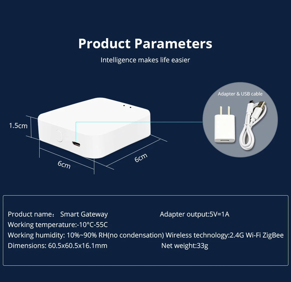 Tuya ZigBee Gateway Hub Поддержка устройств умного дома Поддержка приложения шлюз умный светильник ZigBee 3,0 беспроводной пульт дистанционного управления