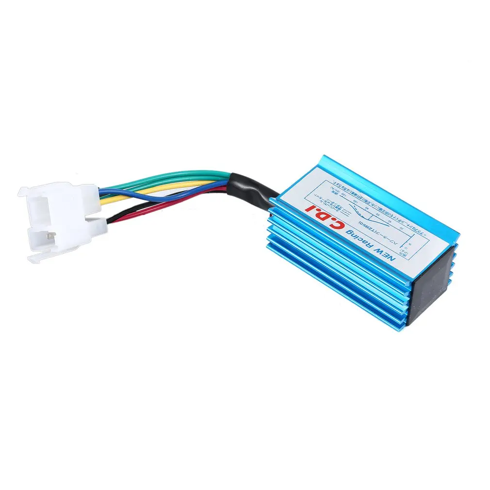 Гоночная Производительность 6 контактов Cdi Box 50cc 100cc 125cc150cc скутер Gy6 двигатель @ 62511