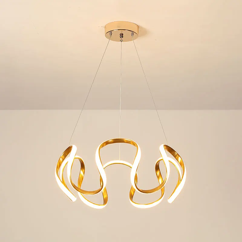 Современные подвесные светильники с серой отделкой светодиодный для гостиной