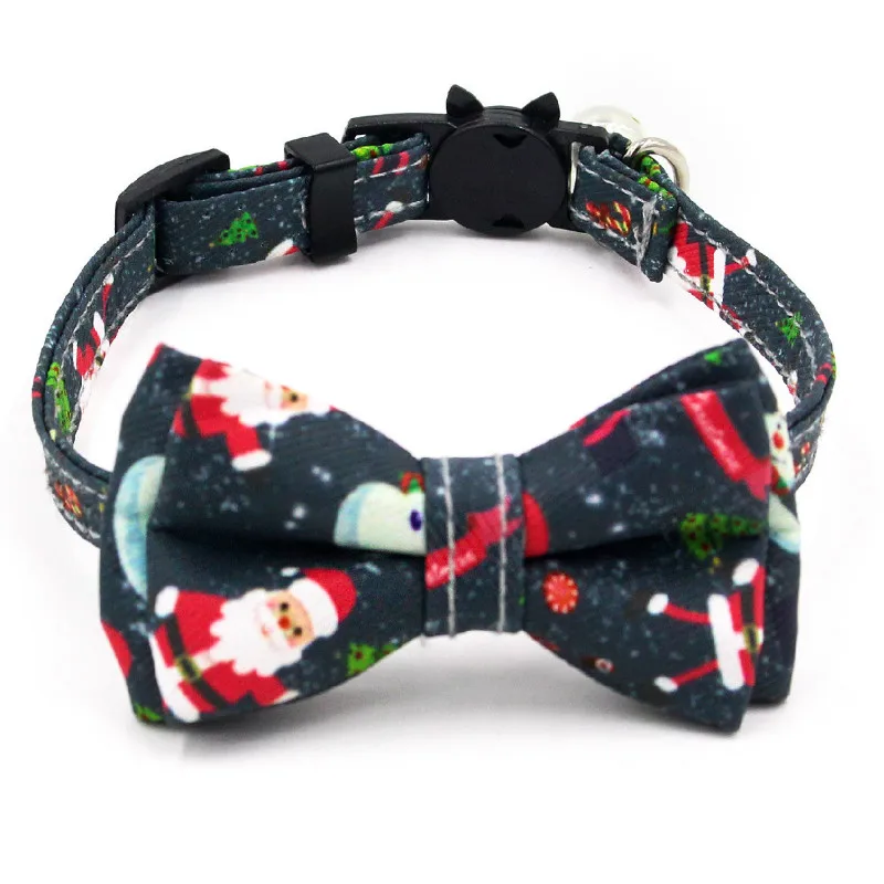 Товары для домашних животных ошейник собак в рождественском стиле регулируемые