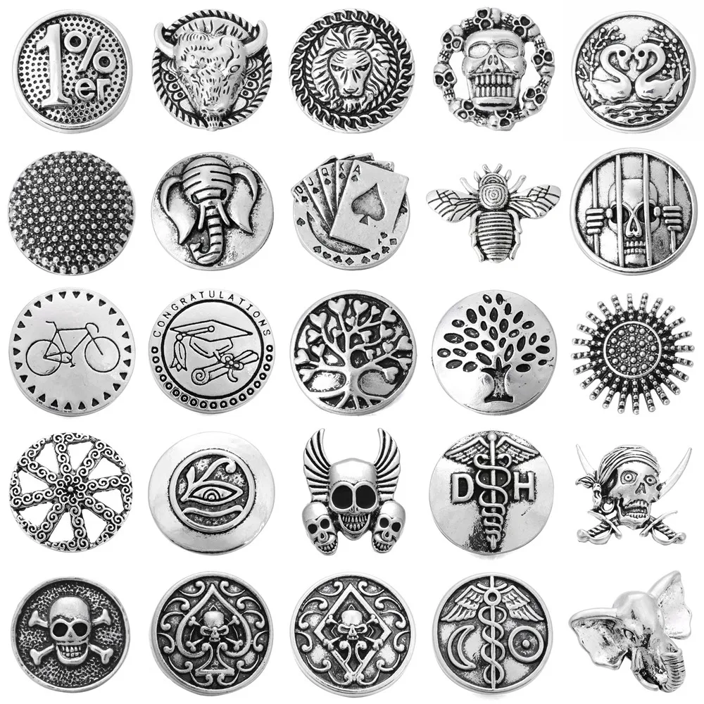 6 шт./лот новые ювелирные изделия с застежкой круглые металлические заклепки