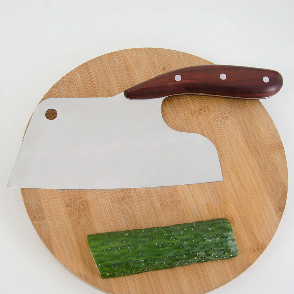 Damask кухонный нож 8 дюймов для приготовления пищи овощей мяса полный Tang Rrosewood ручка