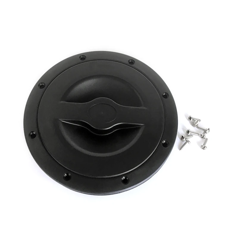 

Deck Plate Seal Cover Round Sealing Cover with Storage Bag for Boat Kayak Canoe BHD2
