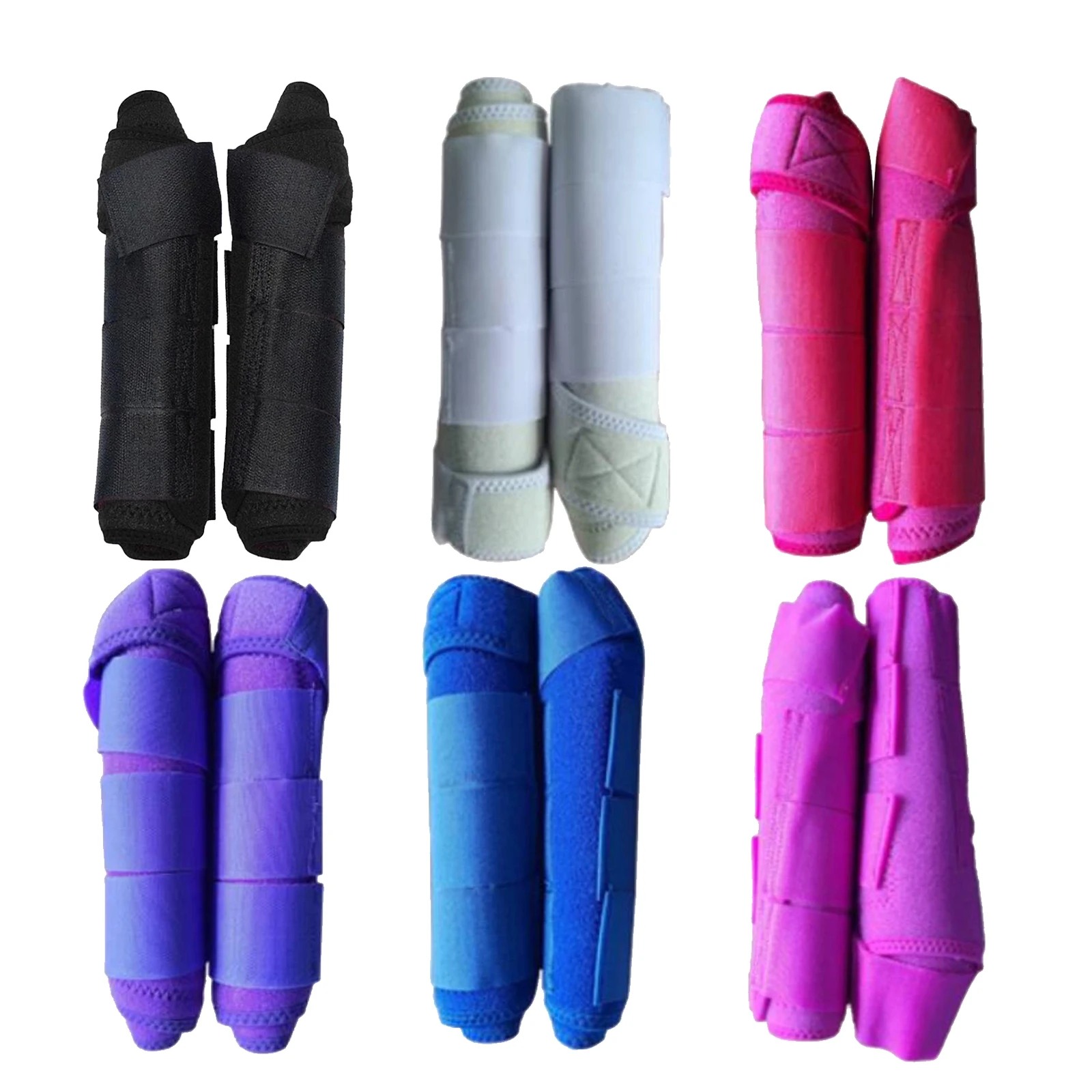 

Professional Horse Tendon Boots, Pony Front Leg Wraps Support Protector Gear for Outdoor Training, Jumping, Riding