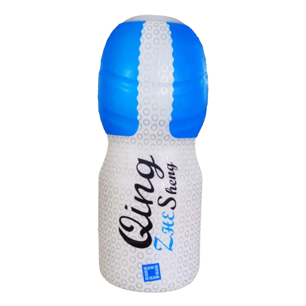 Handheld Male Masturbator Cup Pussy Deep Throat Vacuum Men Massager Aircraft | Красота и здоровье