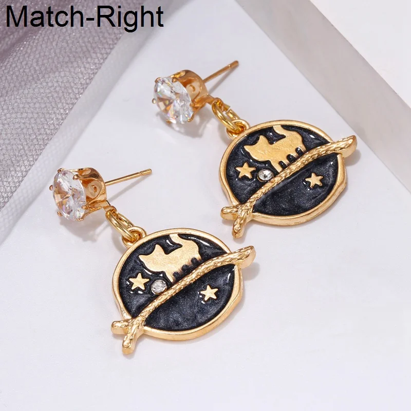 Модные серьги Match-Right для женщин/милые/маленькие/в виде