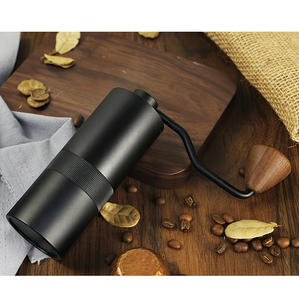 

Manual Coffee Grinder Portable Coffee Beans Grinding Machine 15g Capacity Aluminum Alloy Mini Coffee Miller