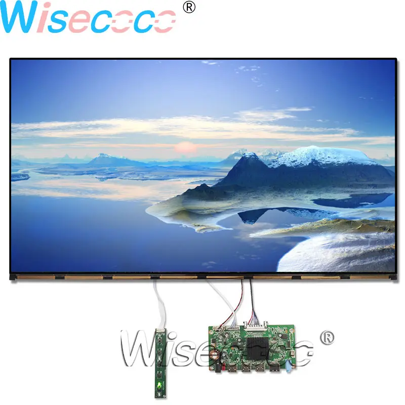 Wisecoco 23,8 дюймов 4K UHD 3840 × 2160 TFT ЖК-панель ips экран с eDP HDMI DP динамик драйвер платы для рекламы дисплей