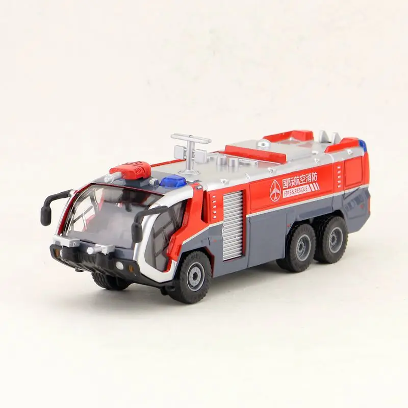 

Free Shipping/1:50 Scale/Diecast Model/Airport Fire Engine Truck/Engineering Car/Sound & Light/Educational Collection/Gift/Child