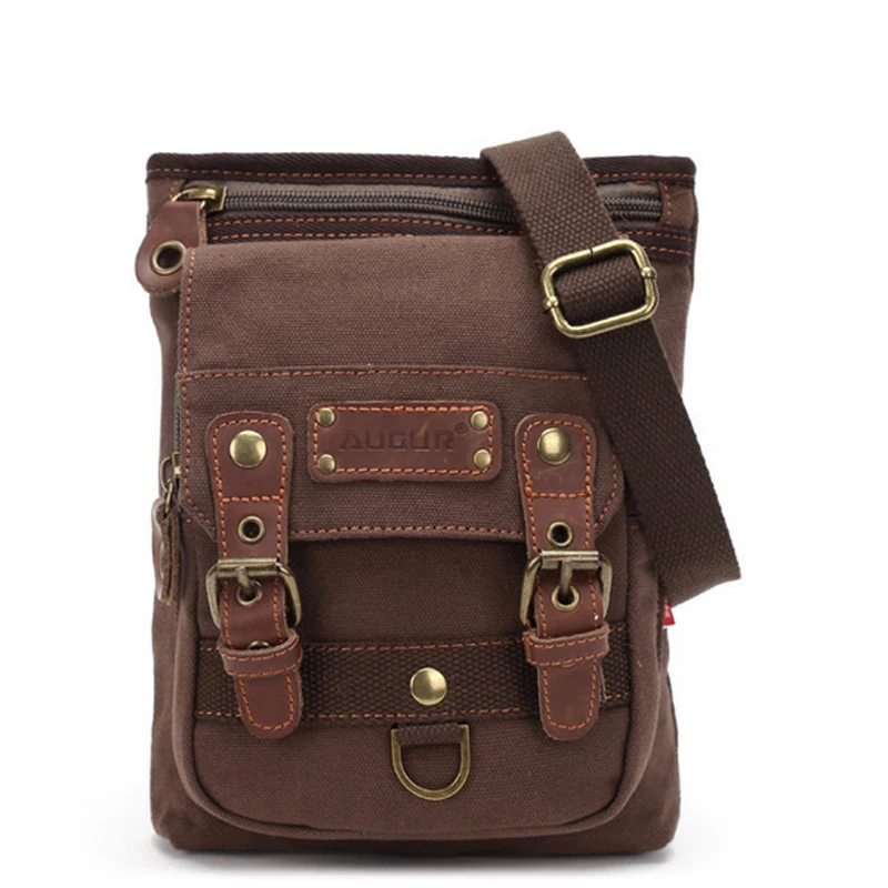 Messenger Bag Men's Shoulder Canvas Bags Flap Small Male Man High Quality Crossbody Bags for Men Shoulder Bag