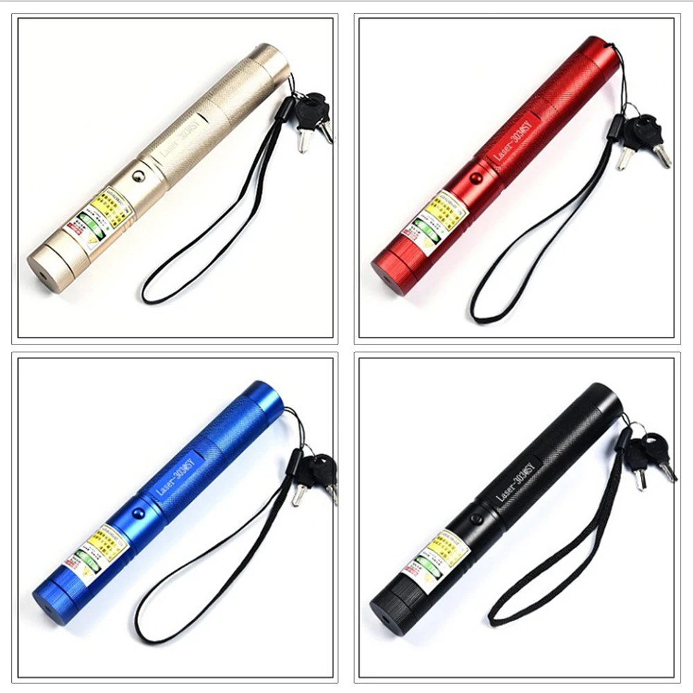 

Powerful green laser sight high power green dot indicator adjustable focal length burning laser with 18650 battery and charge