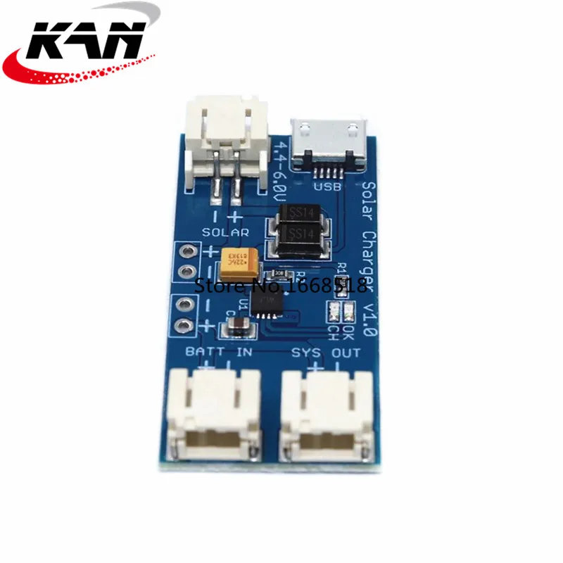 500Ma Mini Solar Lipo Charger Board CN3065 Lithium Battery Charge Chip DIY Outdoor Charging Module For Arduino | Обустройство дома