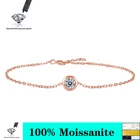 Женский браслет из серебра 100% пробы, 925 карат