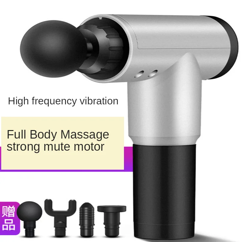 KH-320 Muscle Massage Gun Deep Tissue Massager High-intensity Training Exercising Body Relaxation Slimming Shaping Pain Relief | Красота и