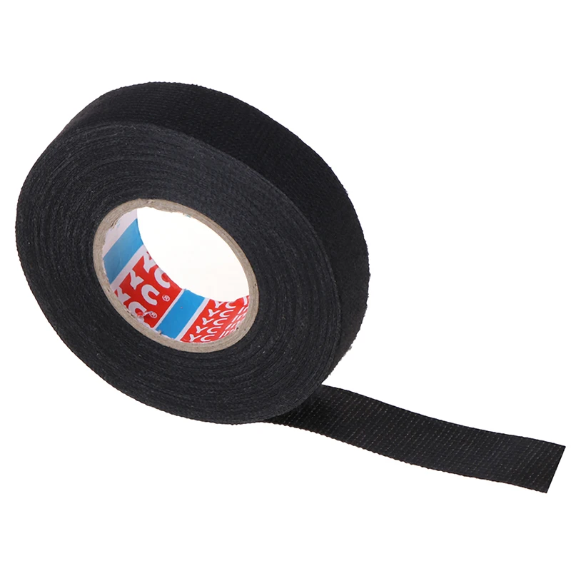 

19mmx15M Adhesive Cloth Fabric Tape Cable Looms Wiring Harness For Car Auto