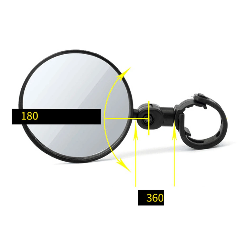 Велосипедный Руль заднего вида зеркала Велоспорт MTB велосипед Силиконовая ручка
