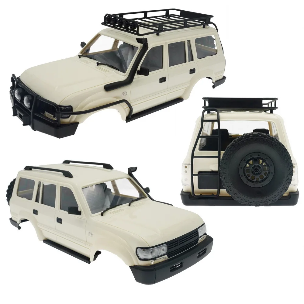 Piezas de repuesto para coche teledirigido WPL C54 CB05 CB05-1 Lc80, KIT de carcasa, versi&oacute;n para WPL 1/16 C14 C24, accesorios DIY para coche teledirigido, regalo para ni&ntilde;os-5