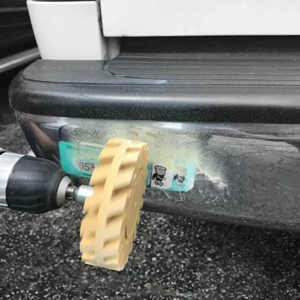 

Universal Rubber Eraser Wheel For Remove Car Glue Adhesive Sticker Pinstripe Decal Graphic Auto Repair Paint Tool