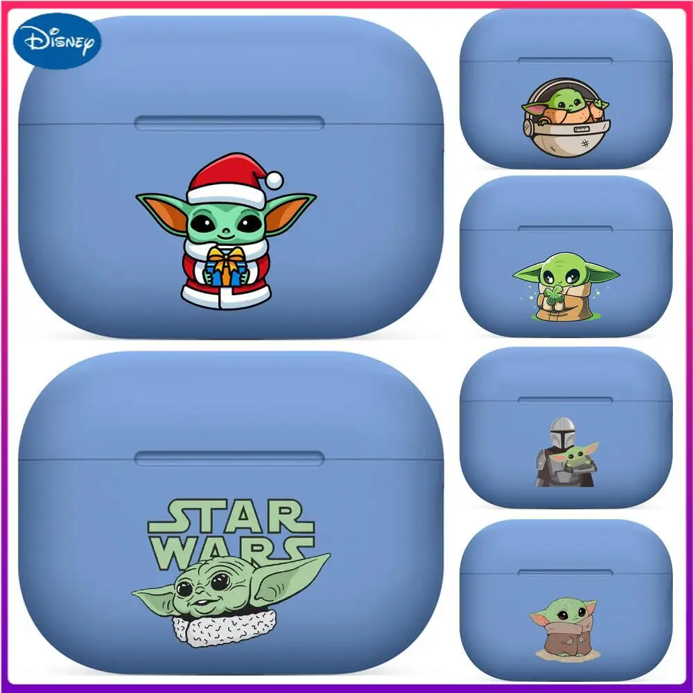 

Star Wars Baby Yoda blue For Airpods pro 3 case Protective Bluetooth Wireless Earphone Cover For Air Pods airpod case air pod Ca