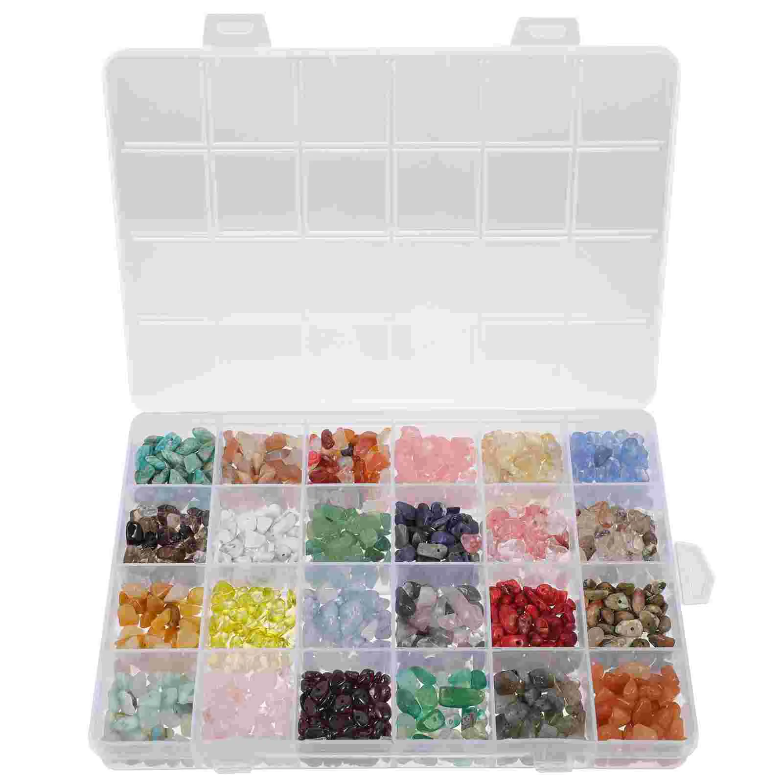 

1 коробка, бусины неправильной геометрической формы, бусины из натурального камня для рукоделия, для украшений «сделай сам»