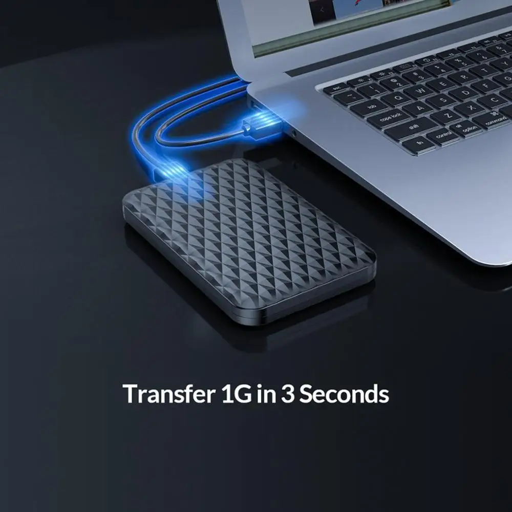 ORICO 2 5 дюймовый HDD чехол UASP HD внешний жесткий диск SATA 3 0 к USB Гбит/с 4 ТБ SSD корпус для