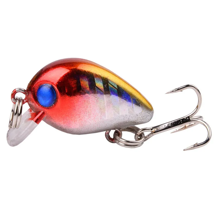 Aorace 30 мм 2 г Crazy воблеры мини Topwater Crankbait искусственные японские жесткие приманки Pesca плавающие рыболовные приманки бас Pesca - Цвет: FS0229 G