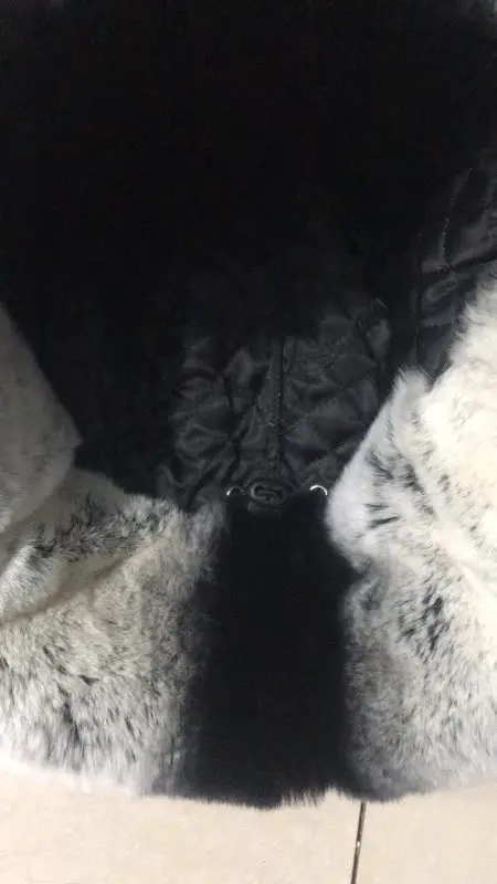 Real Rex Rabbit Fur Bomber Hats Real Sheepskin Earmuffs Cap Men Winter Warm Trapper Russian Trooper Snow Caps EAR FLAPS