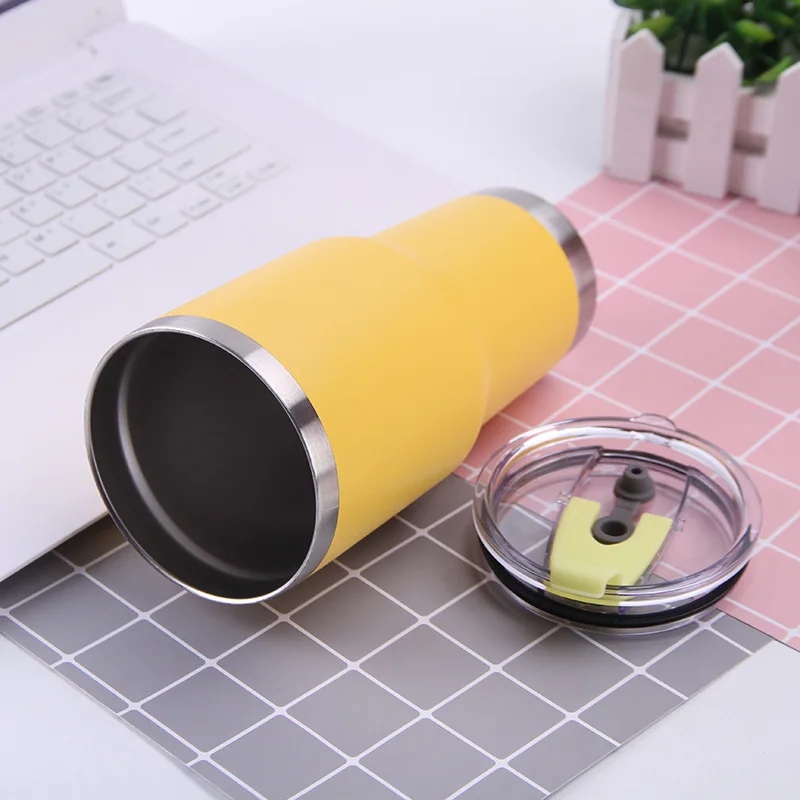 30 унций чашка из нержавеющей стали 304 двухслойная сохранение тепла холодного