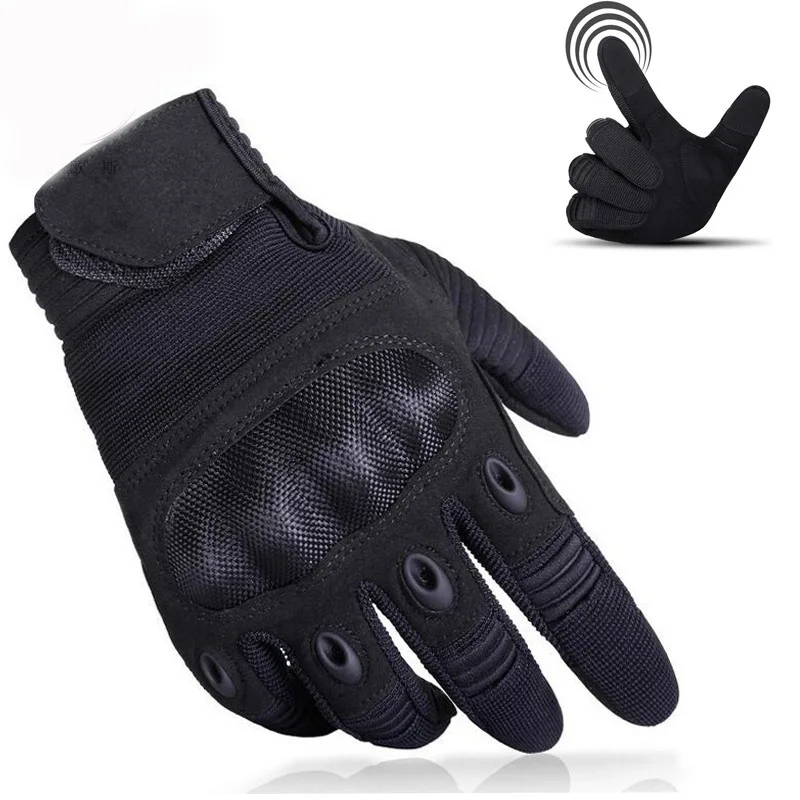 

Rock Climbing Downhill Tactical Gloves Army Military Fitness Gloves Riding Men Women Outdoor Sports Non-slip Army Black Gloves