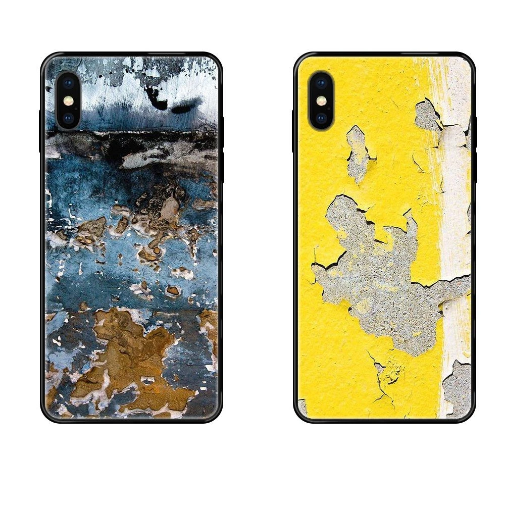 Недорогой черный мягкий ТПУ чехол для телефона Майкл Чейз мрамор белый и розовый