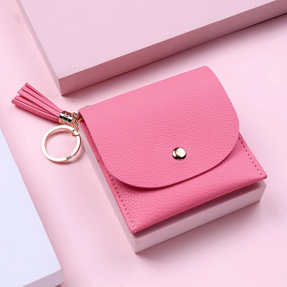 

Small Wallet Credit Multi-Card Holders Package Fashion Function Hasp Ultra-Thin Organizer Case Student Women Wallet Coin Purse