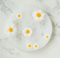 daisy mold silicone flower soap molds gypsum chocolate candle candy fondant mold small daisy clay resin cake decor molds