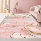 Модный коврик с золотым кристаллом на пол розовый позолоченный губчатый ковер для гостиной мягкий коврик для ванной впитывающий Противоскользящий коврик
