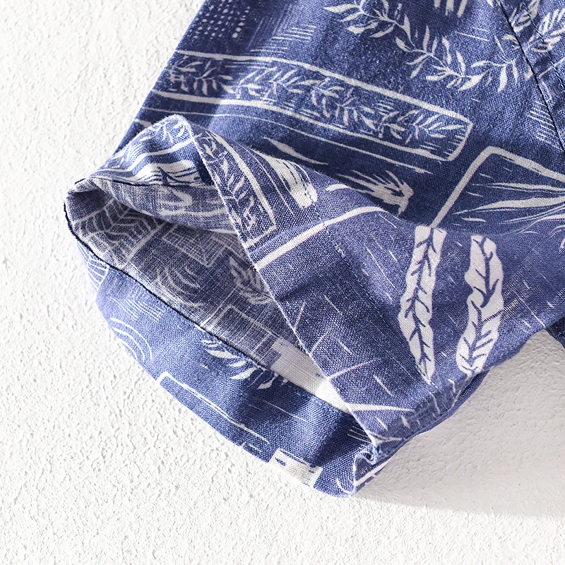 

New brand Italy linen shirts men short sleeve summer shirt for men stand collar fashion shirts male casual loose shirt mens