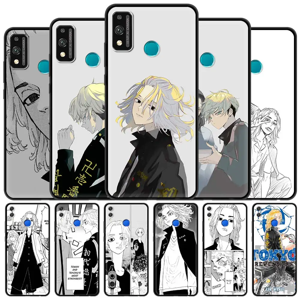 

Anime Tokyo Revengers Phone Case for Honor 10 Lite 20 20e 20s 30 Pro 30i Silicon Coque for Play 9A 9X Pro 9C 9S 8X 8S 2020 Cover