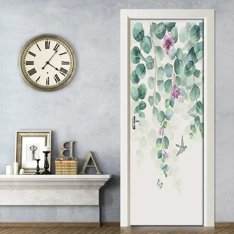 Лист двери стикер Дверь обертывание стены расписные обои на клейкой основе