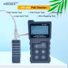 NOYAFA NF-488 LCD сетевой PoE проверка через Ethernet cat5 cat6 Lan кабель тестер er петля тестовый инструмент
